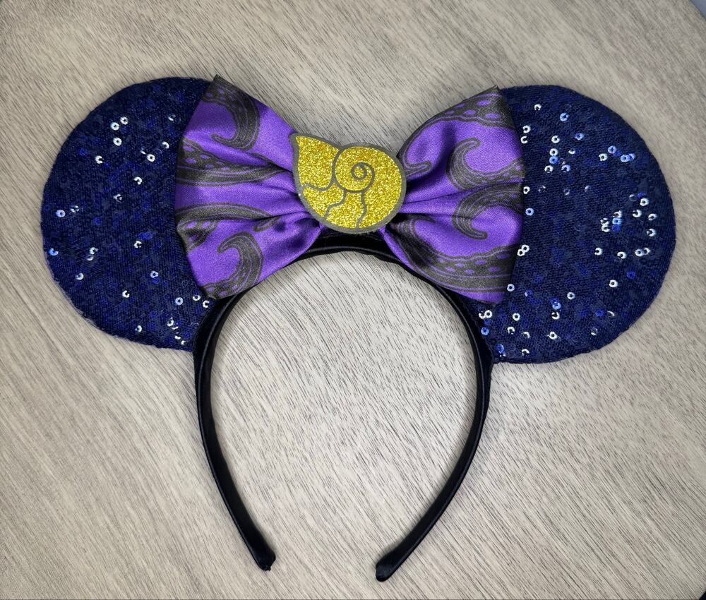 Disney Villain's Ursula Minnie Mouse Ears Headband